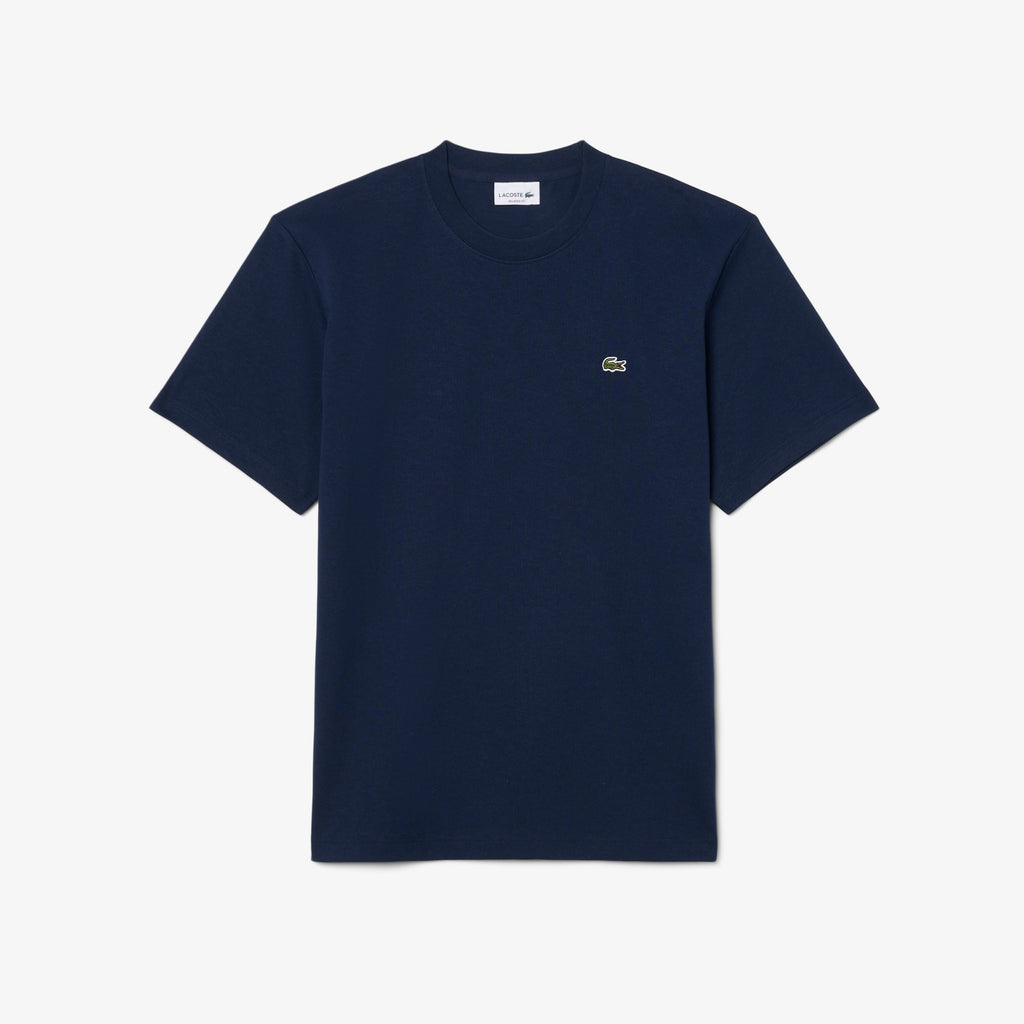 LACOSTE T-shirt em jersey de algodão grosso relaxed fit