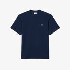 LACOSTE T-shirt em jersey de algodão grosso relaxed fit