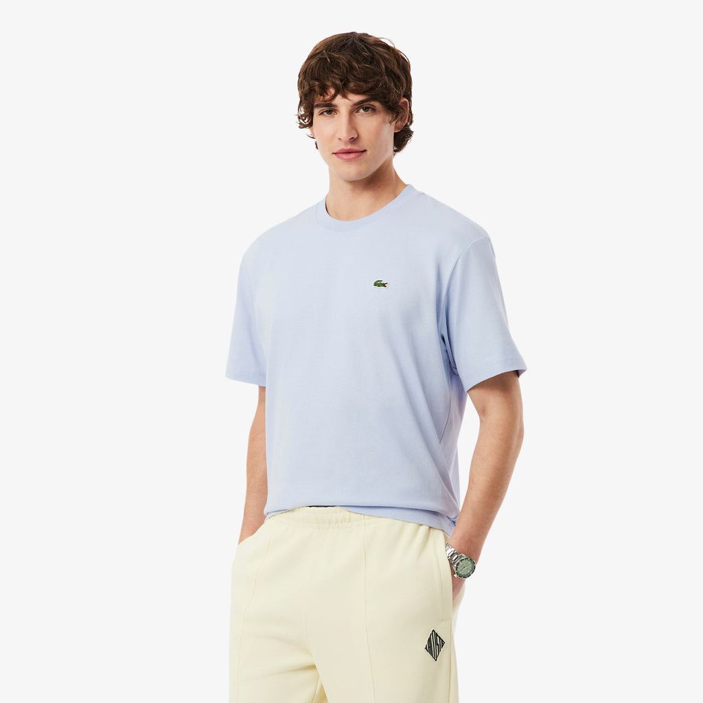 LACOSTE T-shirt em jersey de algodão grosso