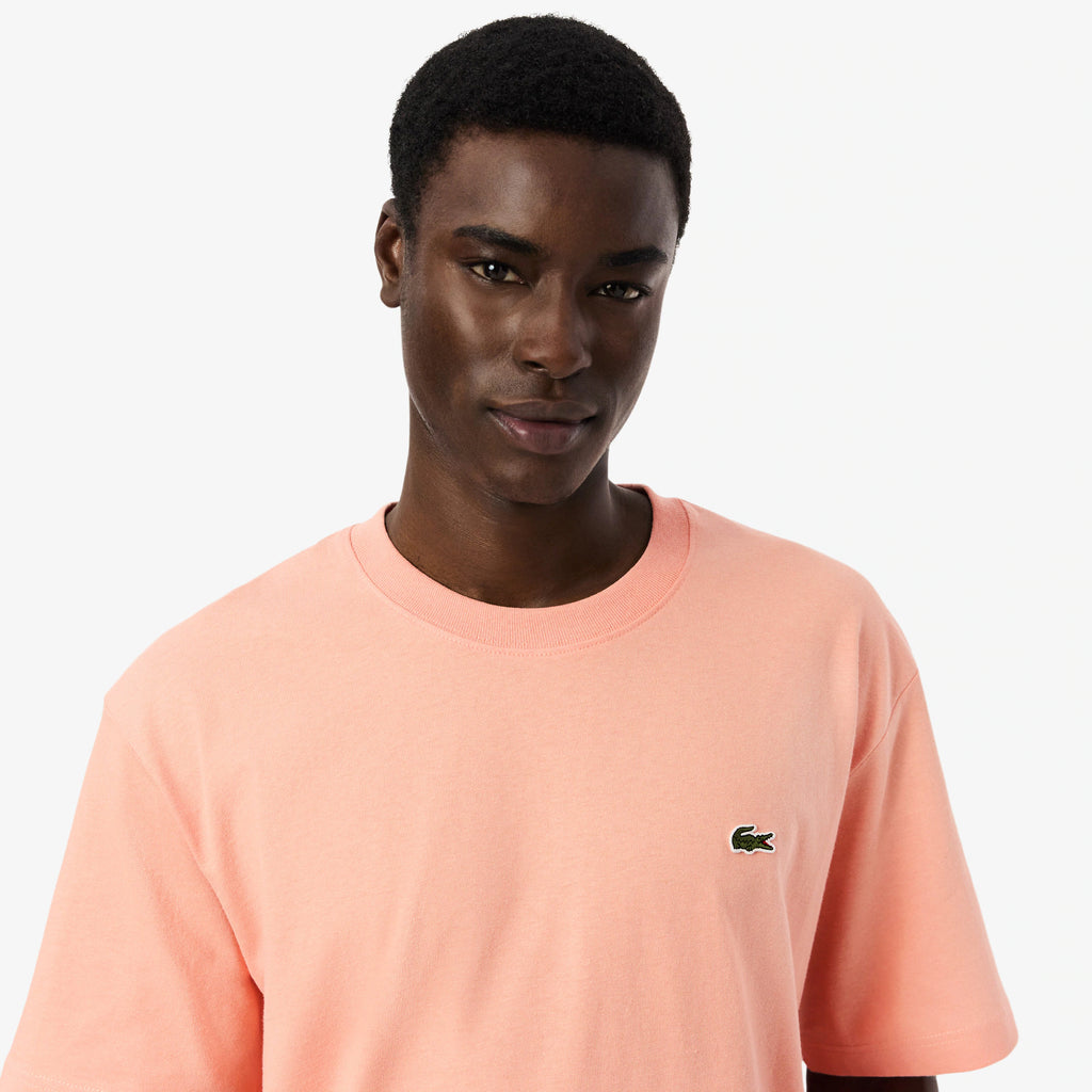 LACOSTE T-shirt em jersey de algodão grosso