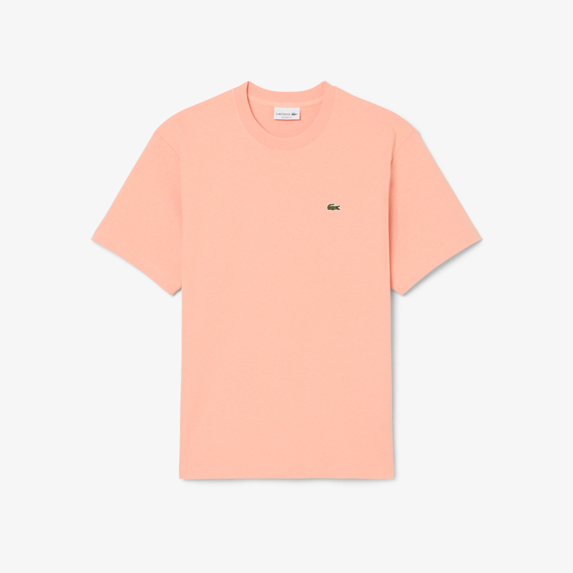 LACOSTE T-shirt em jersey de algodão grosso