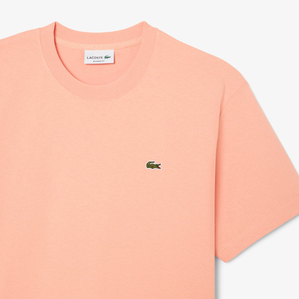 LACOSTE T-shirt em jersey de algodão grosso
