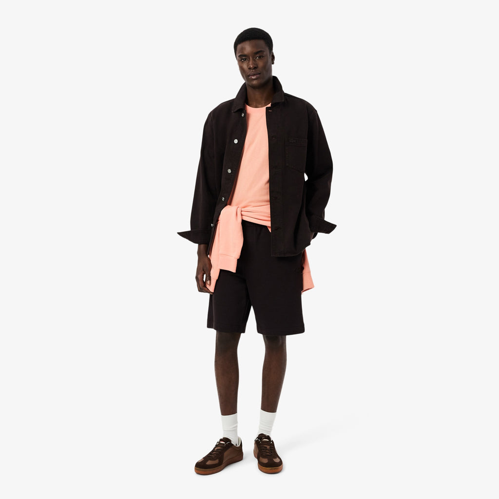 LACOSTE T-shirt em jersey de algodão grosso