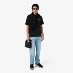 LACOSTE T-shirt de algodão grosso com bordado