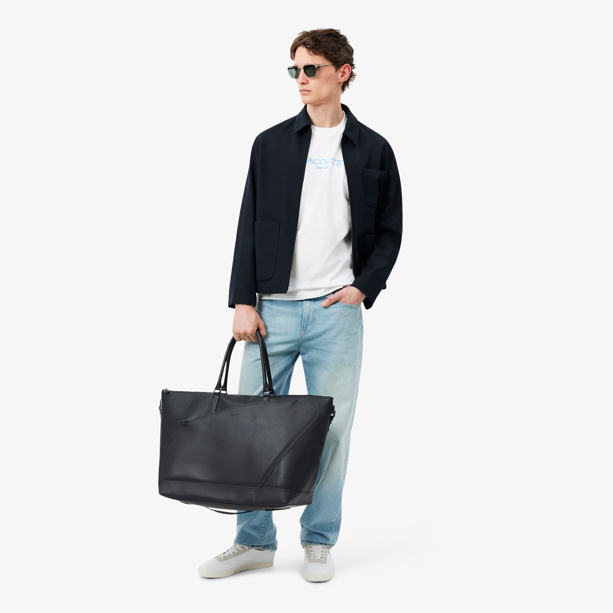 LACOSTE T-shirt com estampado