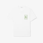 LACOSTE T-shirt de jersey grosso com bordado