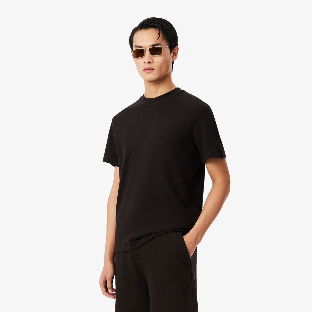 LACOSTE T-shirt em jersey texturizado