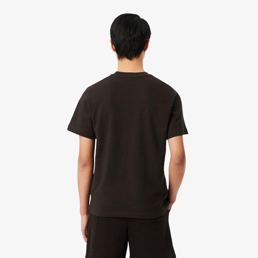 LACOSTE T-shirt em jersey texturizado