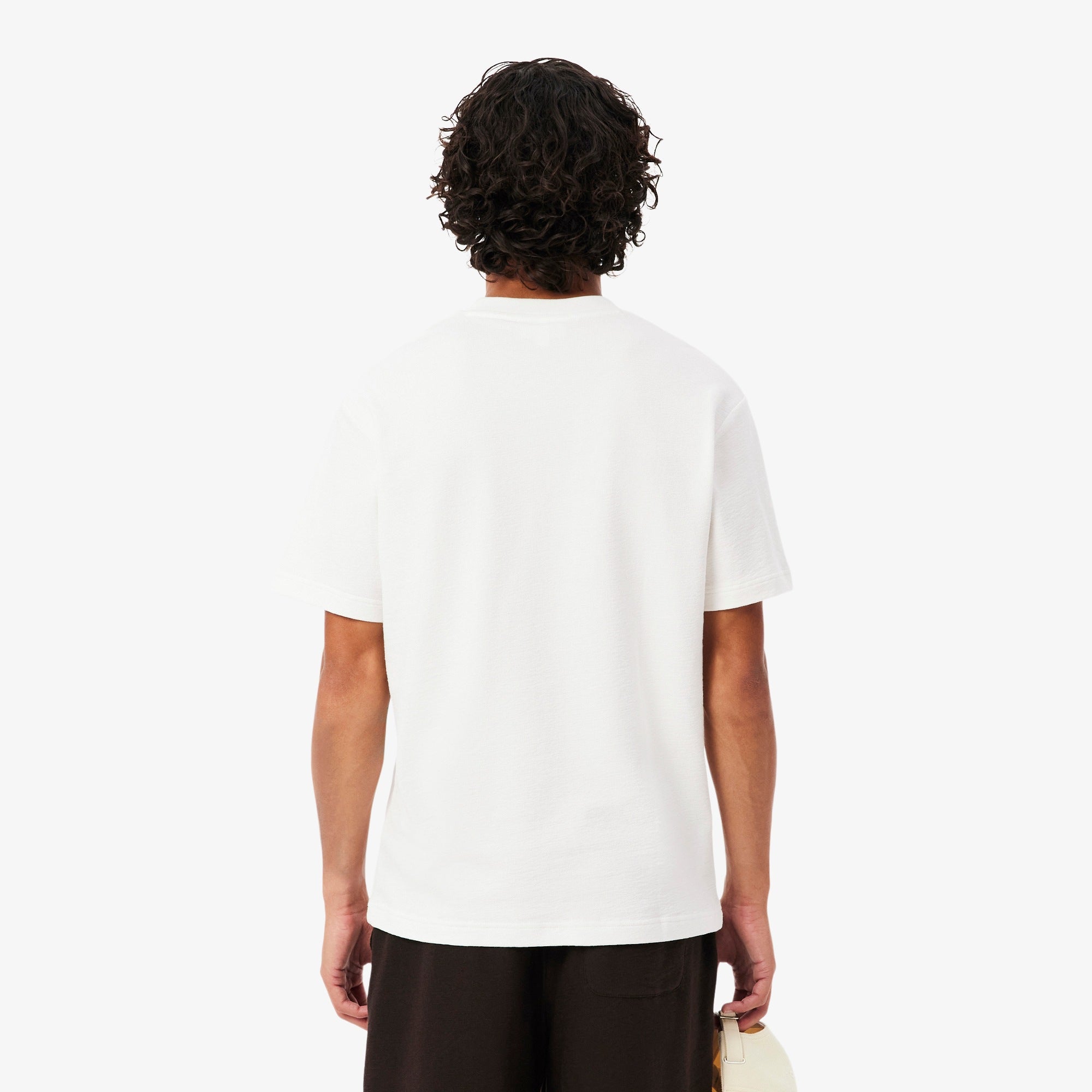 LACOSTE T-shirt em jersey texturizado