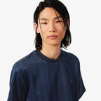 LACOSTE T-shirt em jacquard com monograma