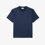 LACOSTE T-shirt em jacquard com monograma