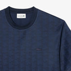 LACOSTE T-shirt em jacquard com monograma