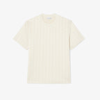 LACOSTE T-shirt em jacquard com monograma
