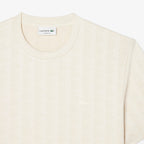 LACOSTE T-shirt em jacquard com monograma