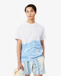 LACOSTE Cotton T-shirt with print