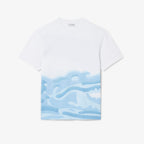 LACOSTE Cotton T-shirt with print