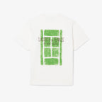 LACOSTE T-shirt de Algodão com Estampado