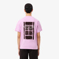LACOSTE T-shirt de algodão com estampado