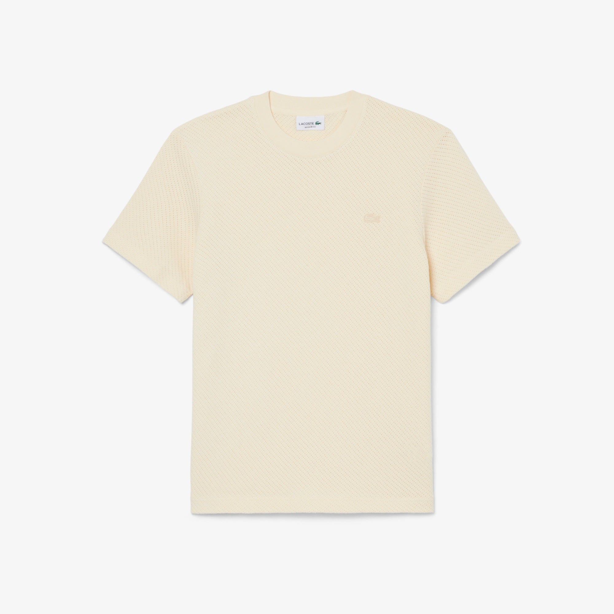LACOSTE T-shirt de Algodão Rendada