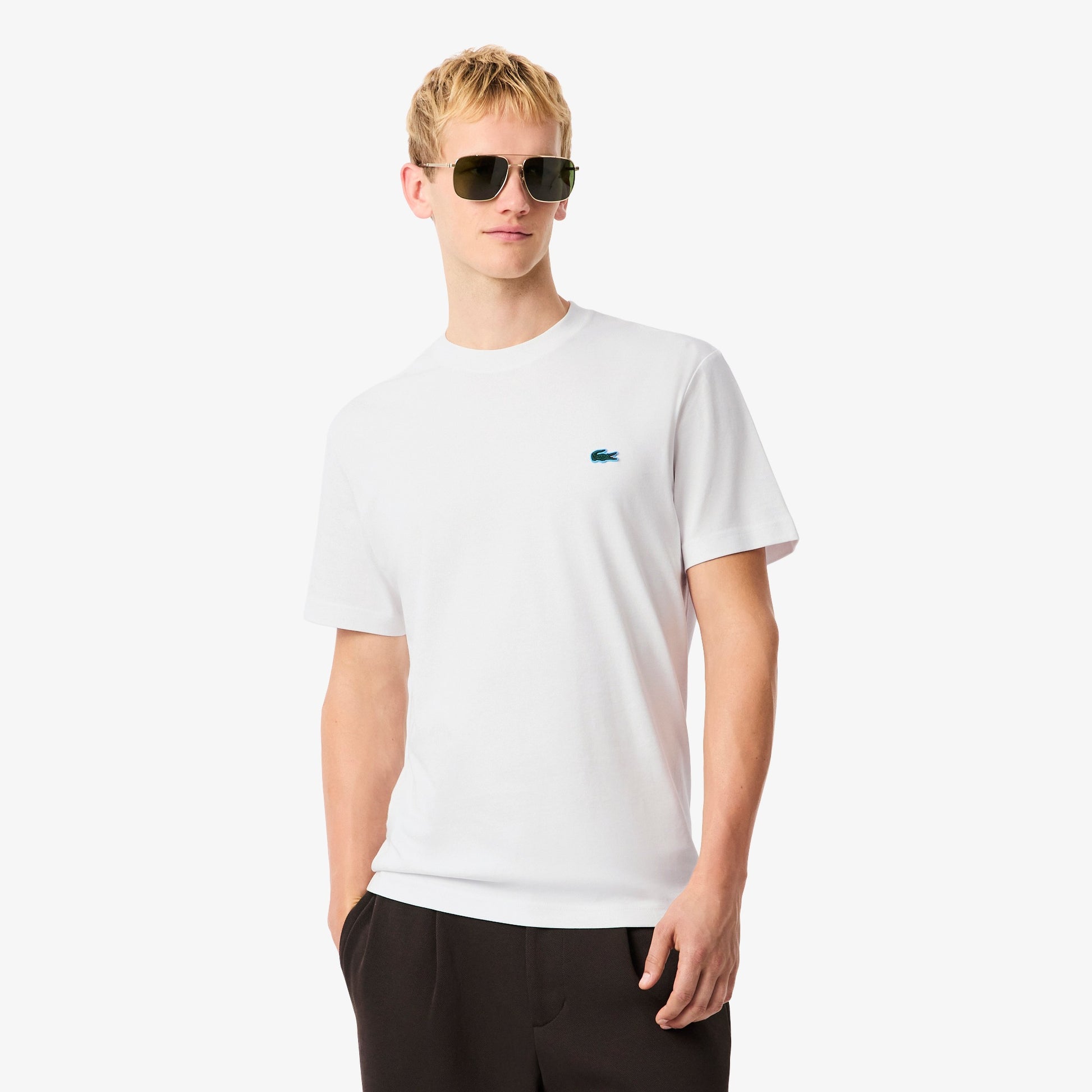 LACOSTE T-shirt em jersey estampada - CARISMAstore