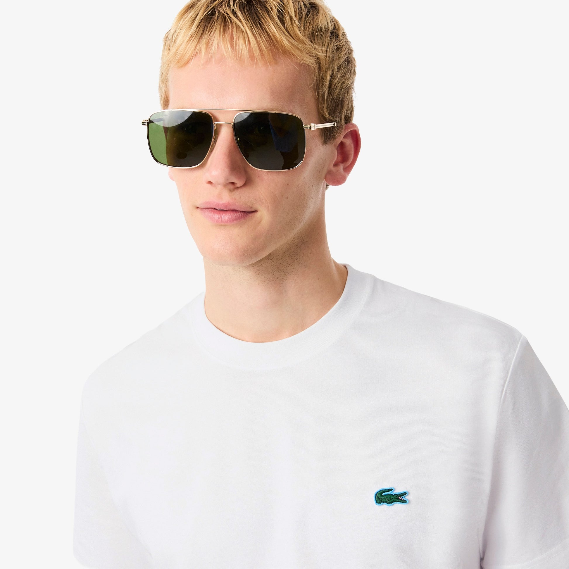 LACOSTE T-shirt em jersey estampada - CARISMAstore