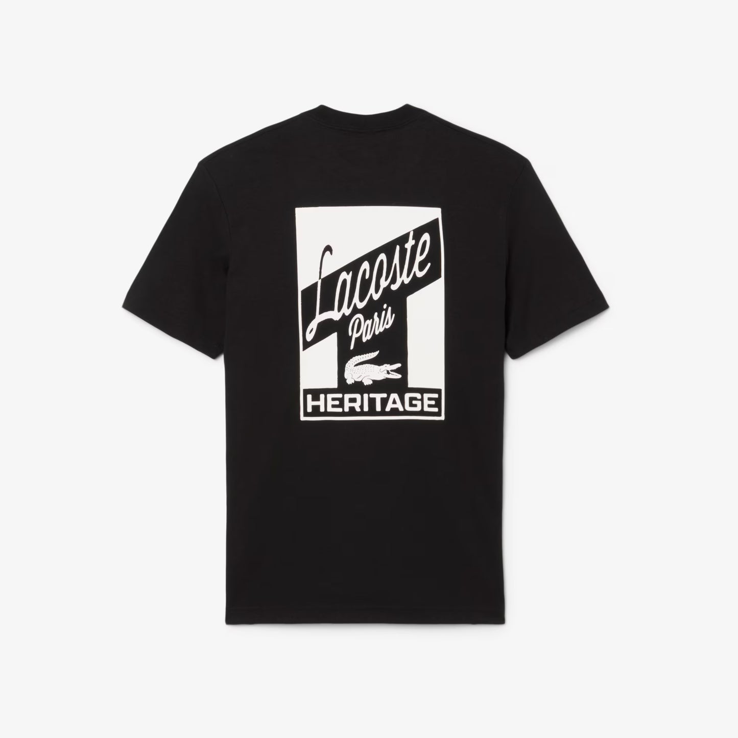 LACOSTE T-shirt em jersey com estampado múltiplo - CARISMAstore