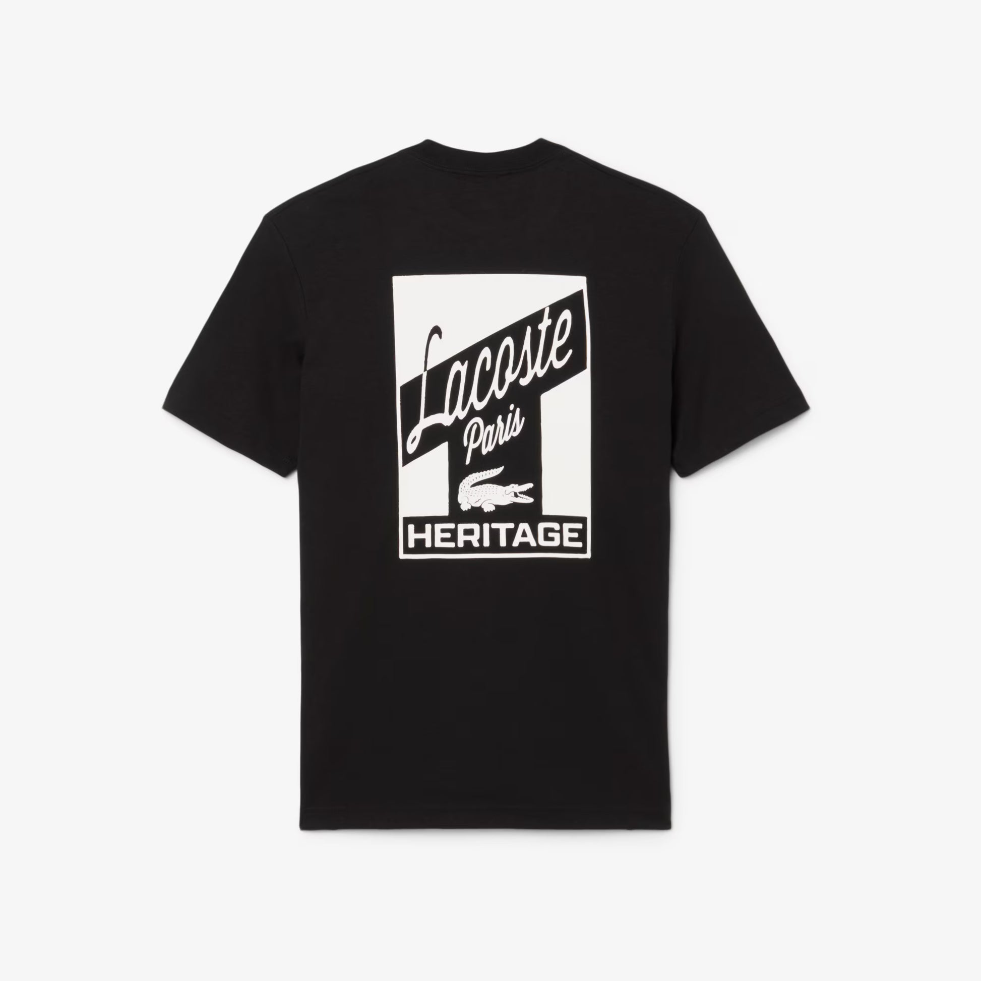 LACOSTE T-shirt em jersey com estampado múltiplo - CARISMAstore