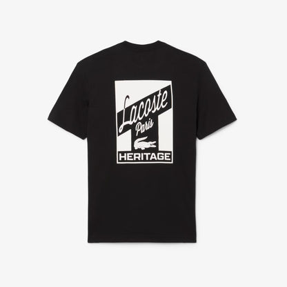 LACOSTE T-shirt em jersey com estampado múltiplo - CARISMAstore