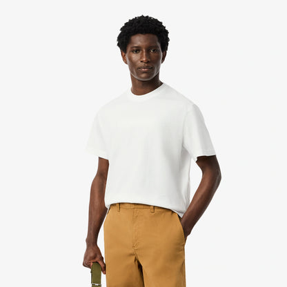 LACOSTE T-shirt com bordado heritage
