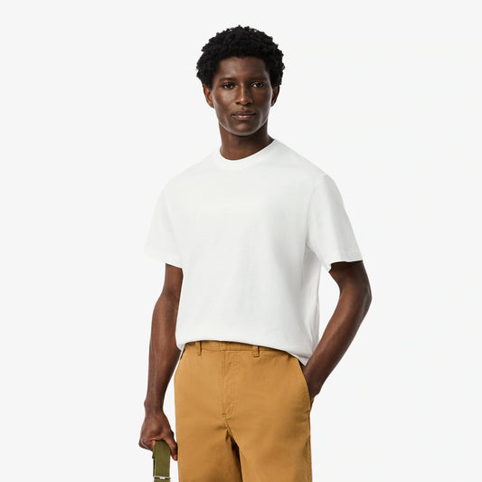 LACOSTE T-shirt com bordado heritage