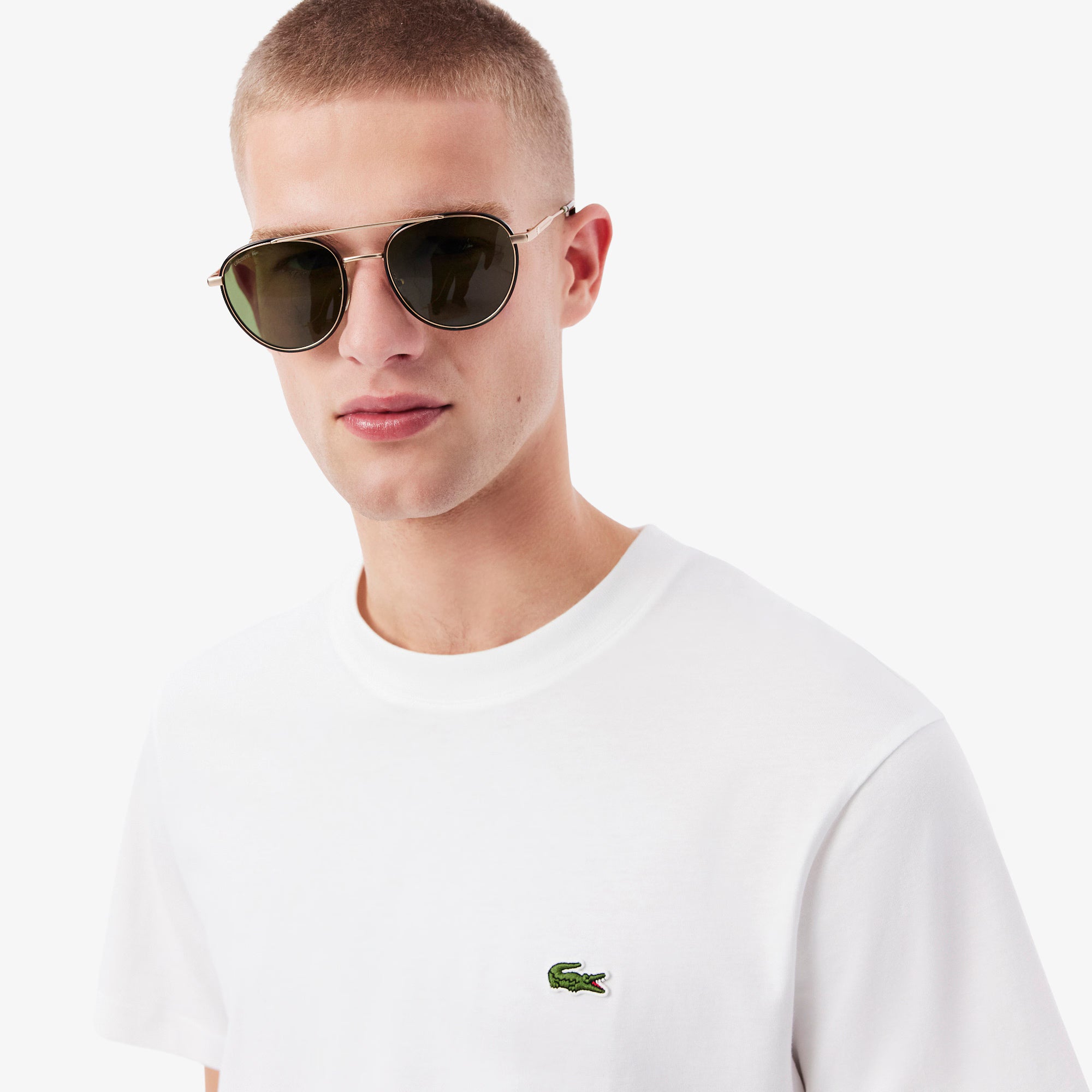 LACOSTE T-shirt de algodão
