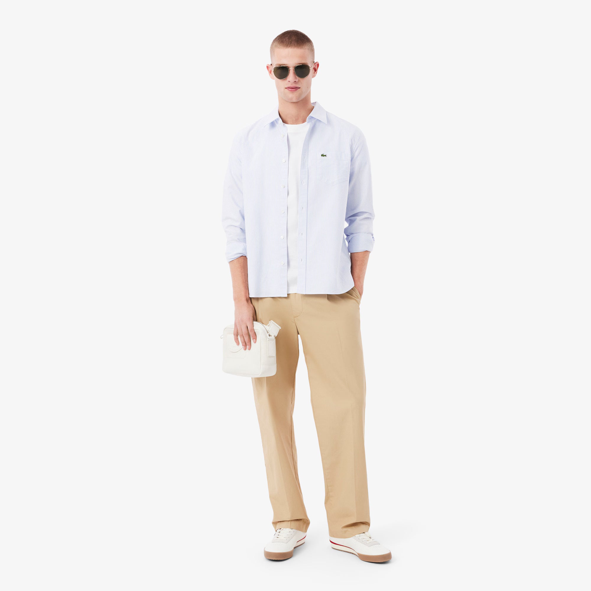 LACOSTE T-shirt de algodão