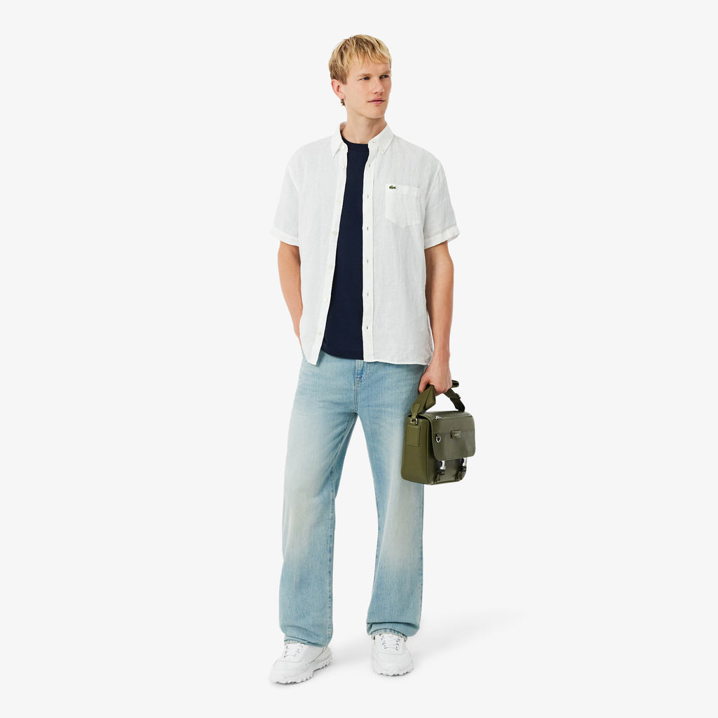 LACOST T-shirt loose fit em jersey grosso