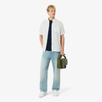 LACOST T-shirt loose fit em jersey grosso