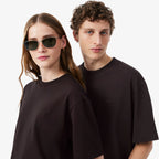 LACOST T-shirt loose fit em jersey grosso