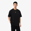 LACOSTE T-shirt de jersey de algodão grosso com bordado
