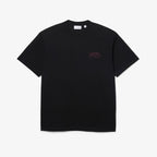 LACOSTE T-shirt de jersey de algodão grosso com bordado