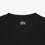 LACOSTE T-shirt de jersey de algodão grosso com bordado