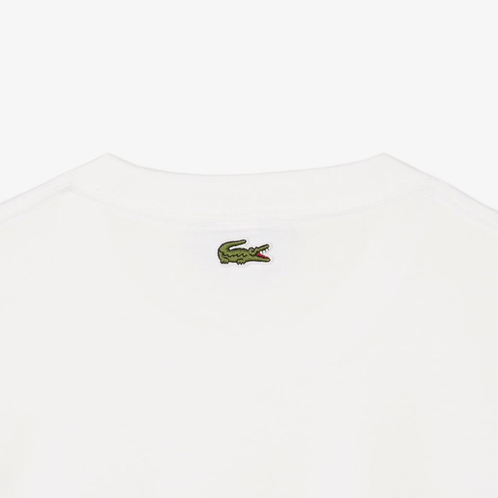 LACOSTE T-shirt classic fit de algodão com estampado