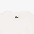 LACOSTE T-shirt classic fit de algodão com estampado
