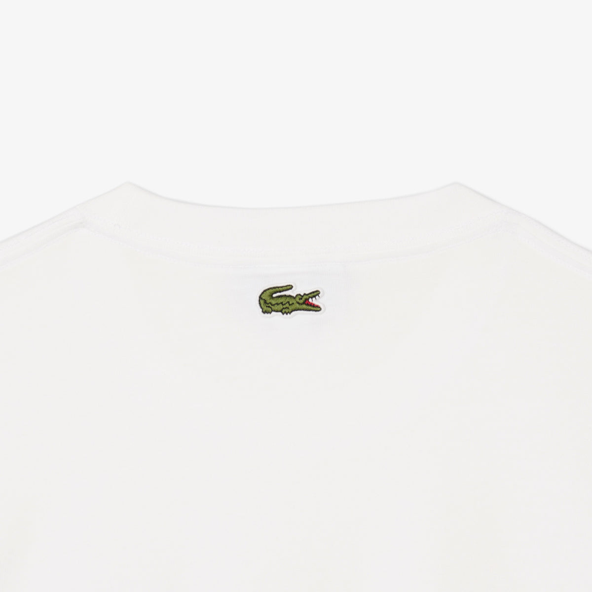 LACOSTE T-shirt classic fit de algodão com estampado