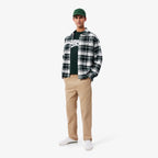 LACOSTE T-shirt classic fit de algodão com estampado