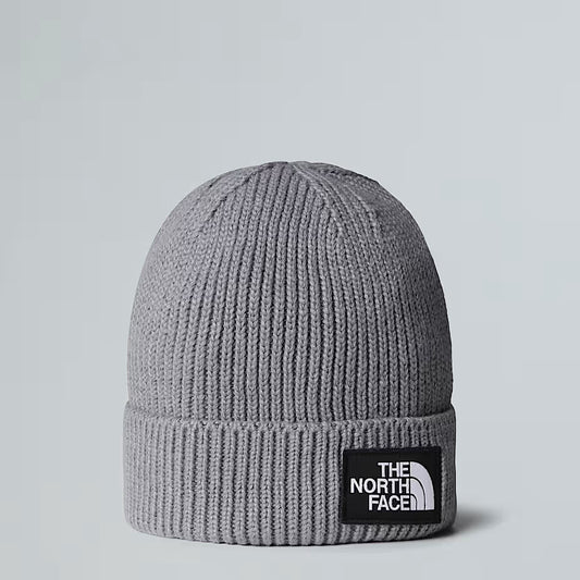 THE NORTH FACE Gorro canelado com logótipo quadrado