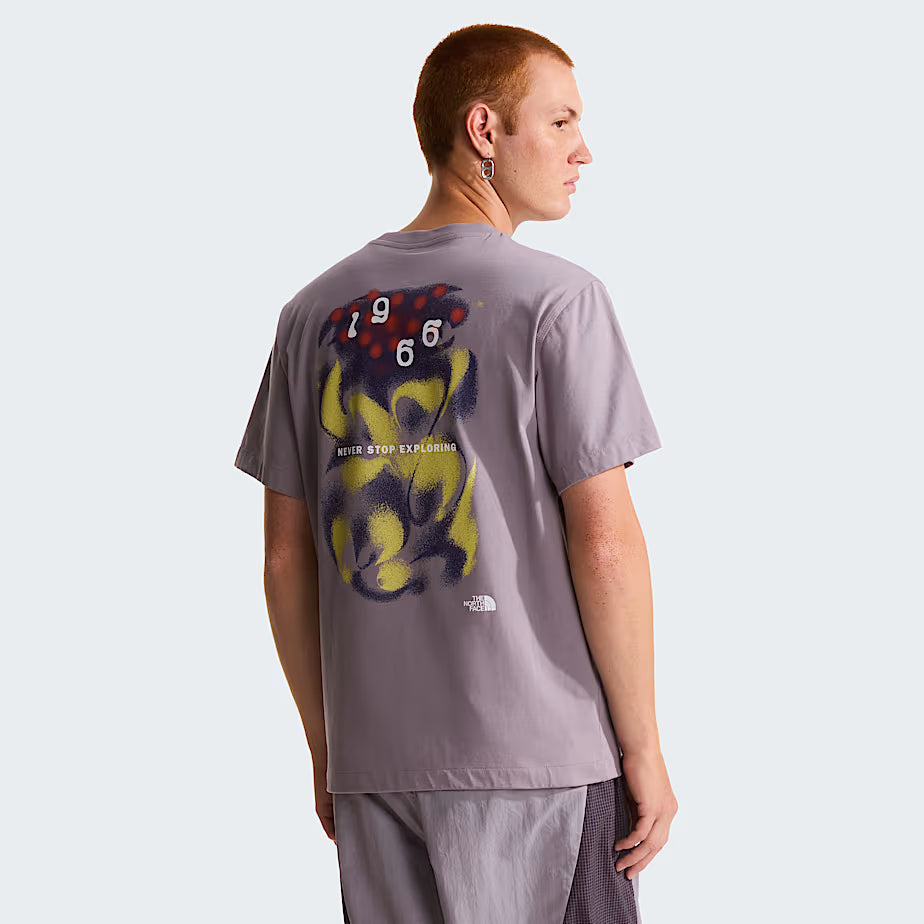 THE NORTH FACE T-shirt descontraída com gráfico 1966 motion