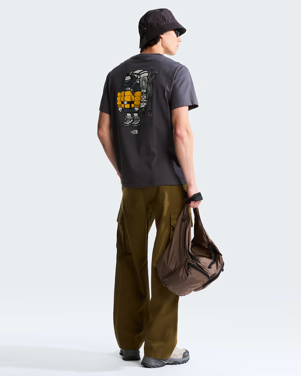 THE NORTH FACE T-shirt com gráfico gear up get out