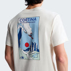 THE NORTH FACE T-shirt com gráfico mountain celebration