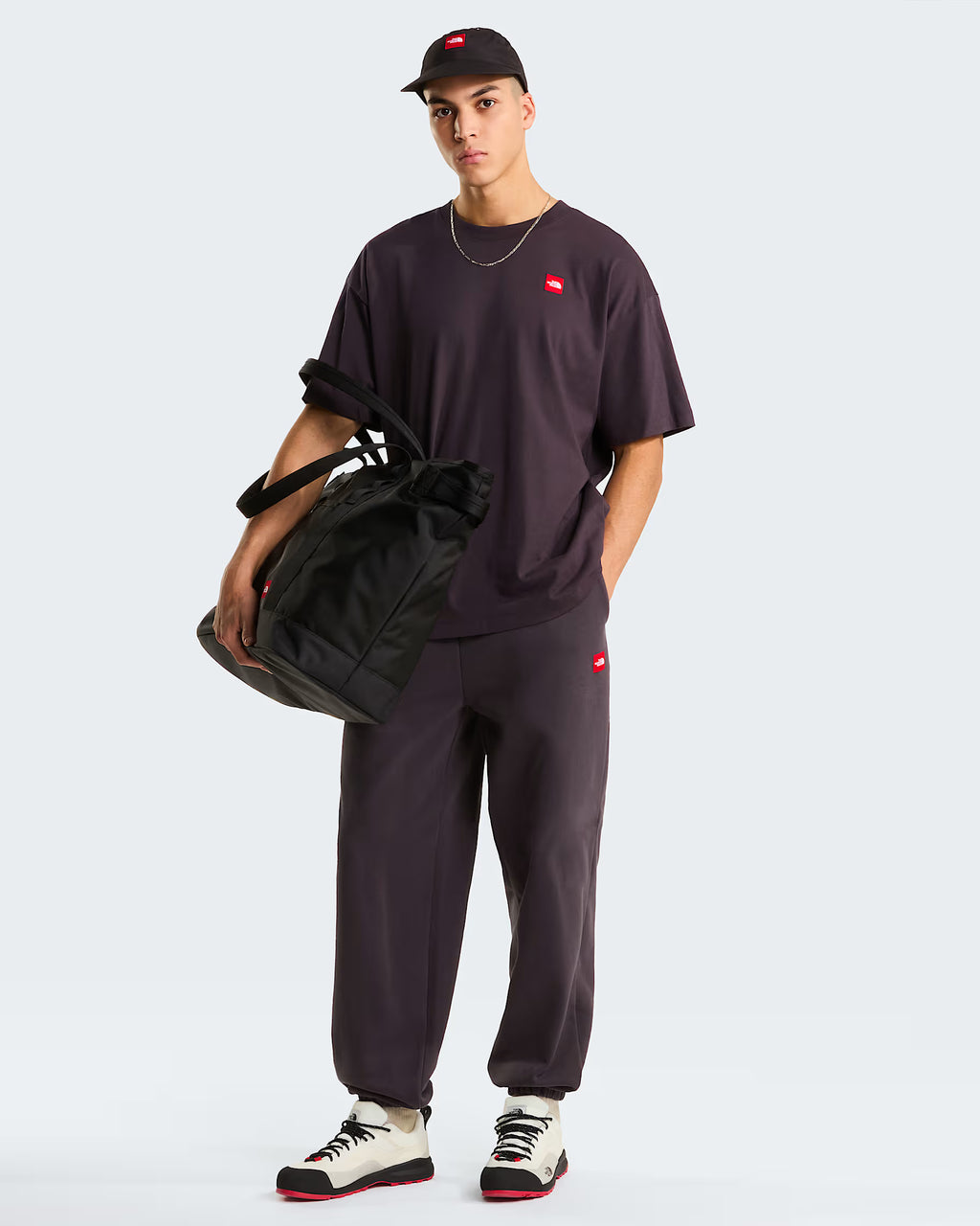 THE NORTH FACE T-shirt de malha red box
