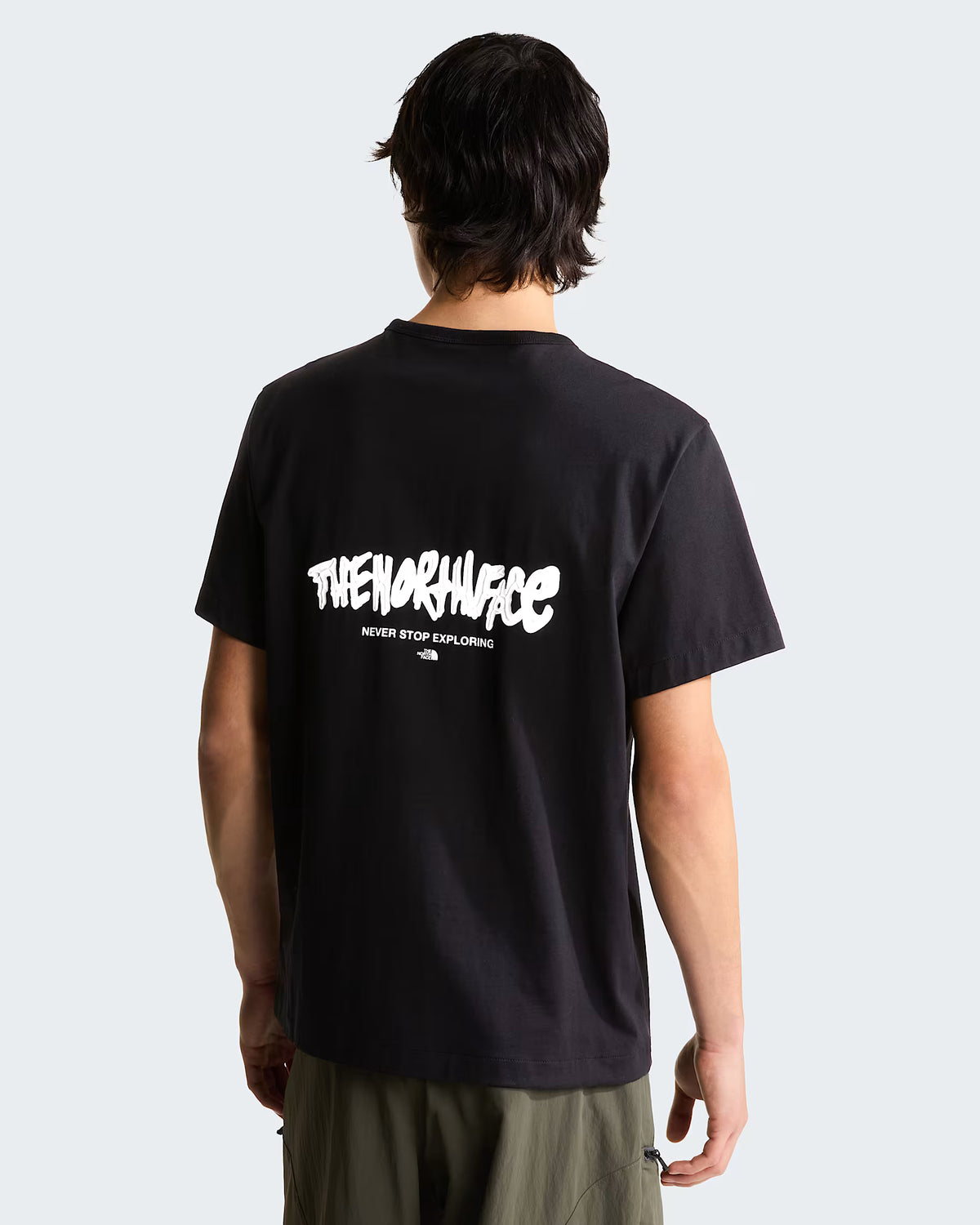 THE NORTH FACE T-shirt descontriada com logótipo TNF tag play