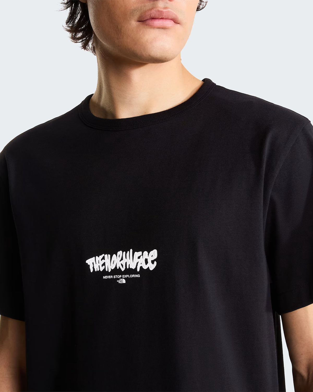 THE NORTH FACE T-shirt descontriada com logótipo TNF tag play