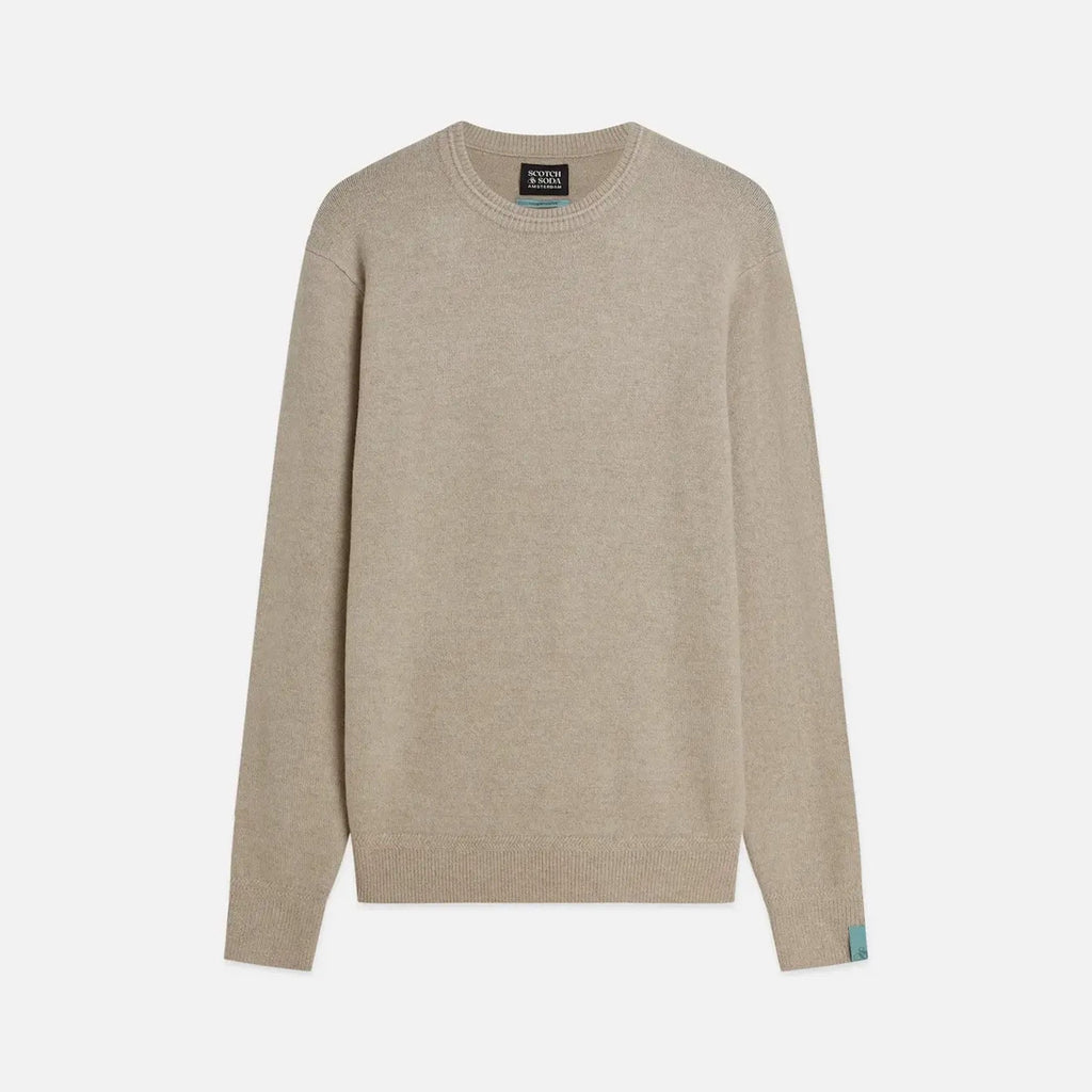 SCOTCH&SODA Camisola de malha macia com modelagem regular